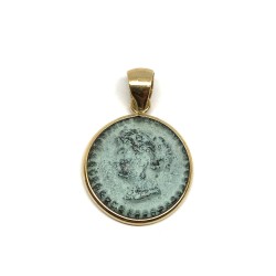 Fabula etrusca pendente oro 18 kt