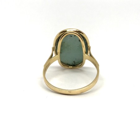 Fabula etrusca anello oro 18 kt