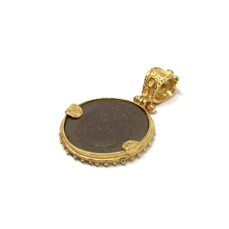 Fabula etrusca pendente oro 18 kt