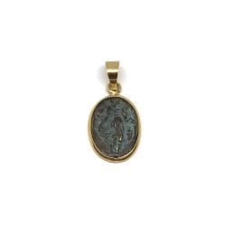Fabula etrusca 18 kt gold pendant