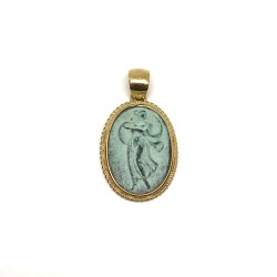 Fabula etrusca pendente oro 18 kt