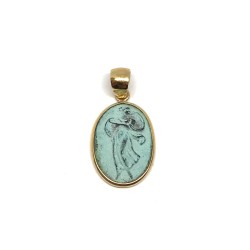 Fabula etrusca pendente oro 18 kt