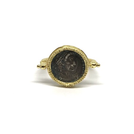 Fabula etrusca 18 kt gold ring