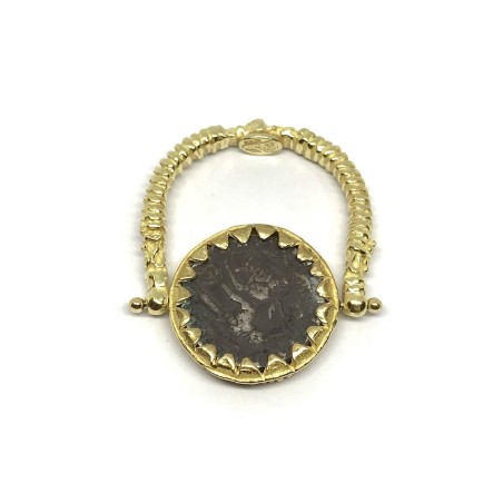 Fabula etrusca 18 kt gold ring