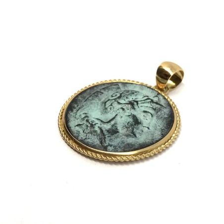 Fabula etrusca pendente oro 18 kt