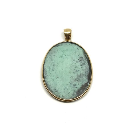 Fabula etrusca 18 kt gold pendant