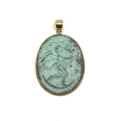 Fabula etrusca pendente oro 18 kt