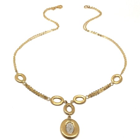Bolzon collana donna oro giallo 18kt