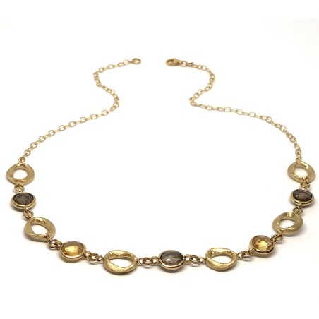 18kt yellow gold Bolzon woman necklace