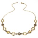 18kt yellow gold Bolzon woman necklace