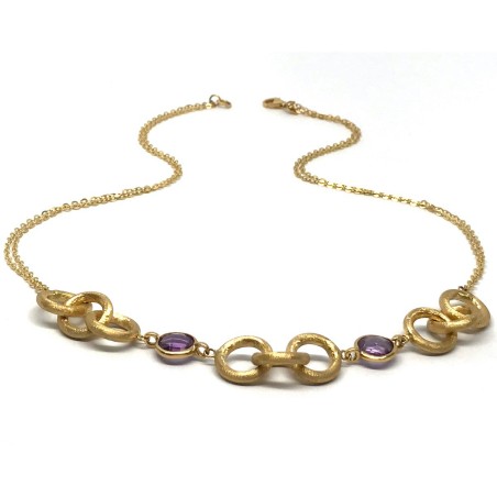 18kt yellow gold Bolzon woman necklace