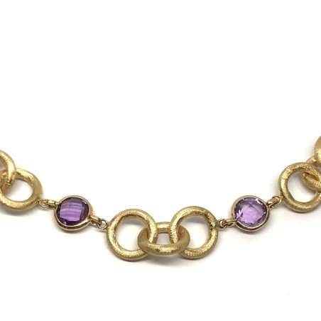 18kt yellow gold Bolzon woman necklace