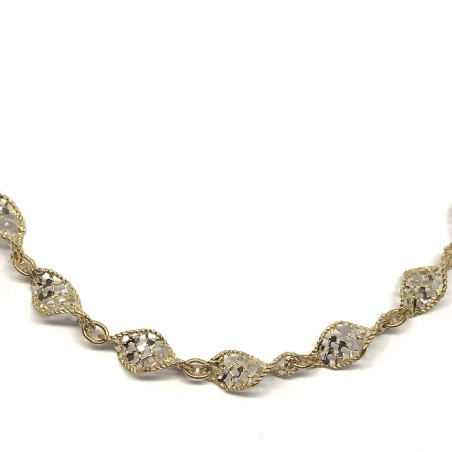 18 kt gold pvz necklace