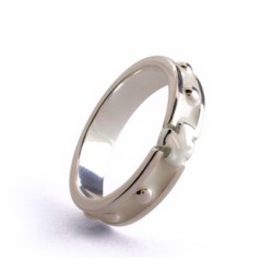 Rosarium 925 sterling silver rosary ring