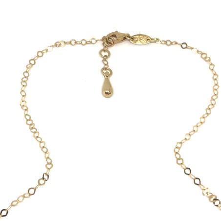 18 kt gold pvz necklace