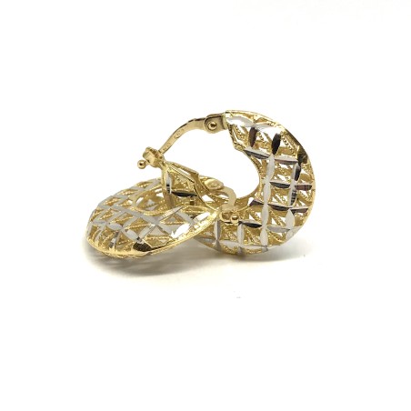 Orecchini pvz oro 18 kt