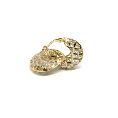 18 kt gold pvz earrings