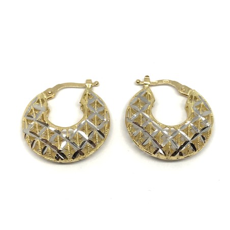 18 kt gold pvz earrings