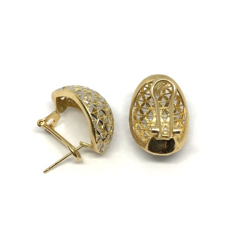 18 kt gold pvz earrings