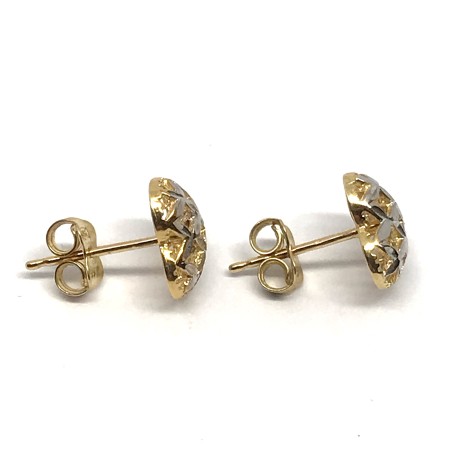18 kt gold pvz earrings