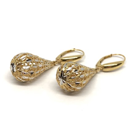 18 kt gold pvz earrings