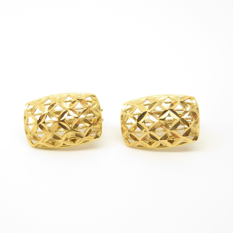 Orecchini pvz oro 18 kt