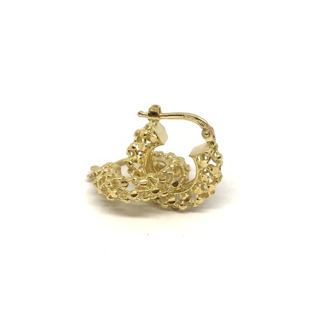 18 kt gold pvz earrings