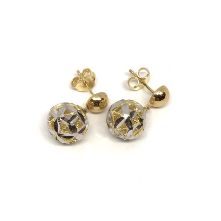 Orecchini pvz oro 18 kt