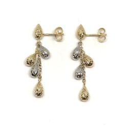 Orecchini Novello oro 18 kt