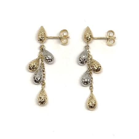 Orecchini Novello oro 18 kt