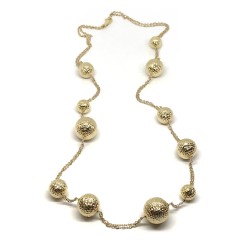 18 kt gold Novello necklace