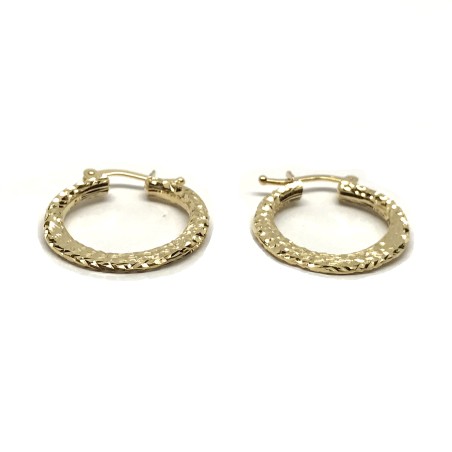 Orecchini Novello oro 18 kt