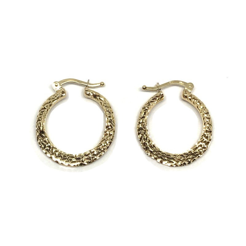 18 kt gold Novello earrings
