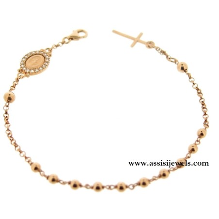 925 sterling silver rosary bracelet