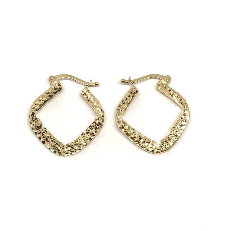 18 kt gold Novello earrings