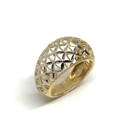 Anello pvz oro 18 kt