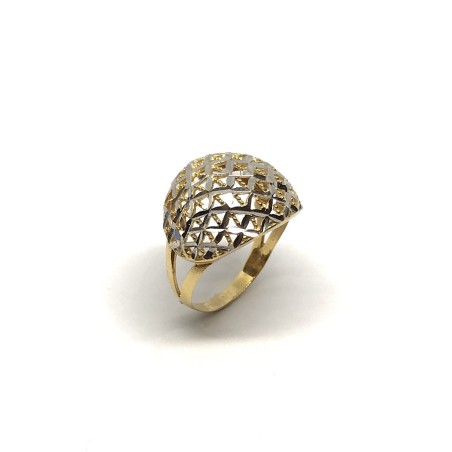 18 kt gold pvz ring
