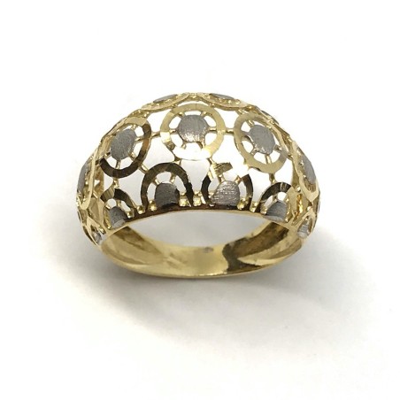 Anello pvz oro 18 kt
