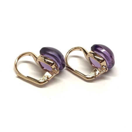 18 kt gold earrings