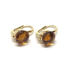 18 kt gold earrings