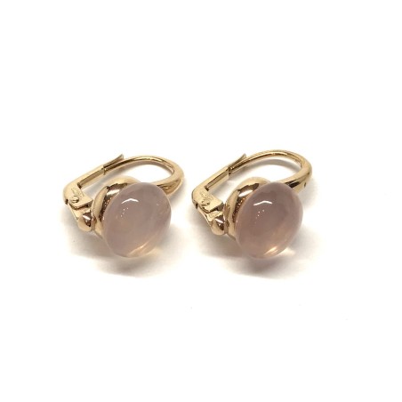 18 kt gold earrings