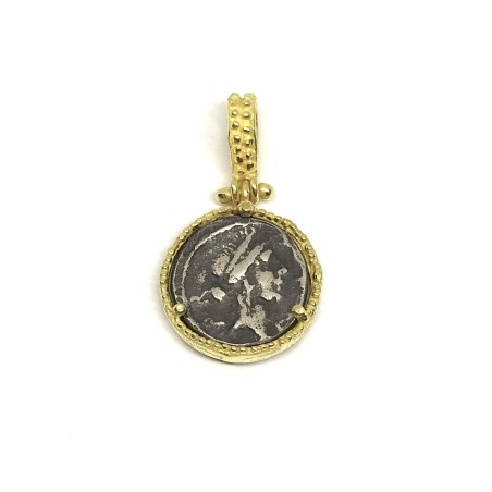 Fabula etrusca pendente oro 18 kt