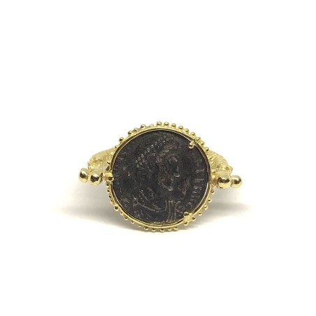 Fabula etrusca anello oro 18 kt