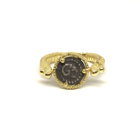 Fabula etrusca 18 kt gold ring