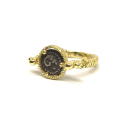 Fabula etrusca 18 kt gold ring