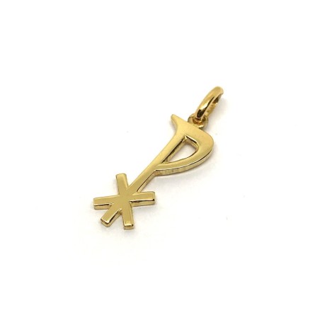 18 kt gold cross Pax