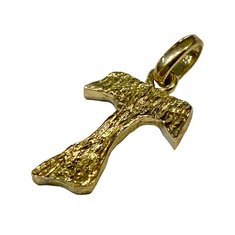 18 KT GOLD TAU CROSS