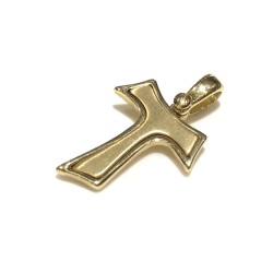 18 KT GOLD TAU CROSS