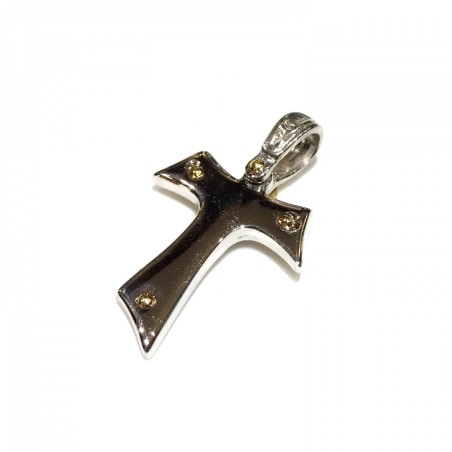 18 KT GOLD TAU CROSS