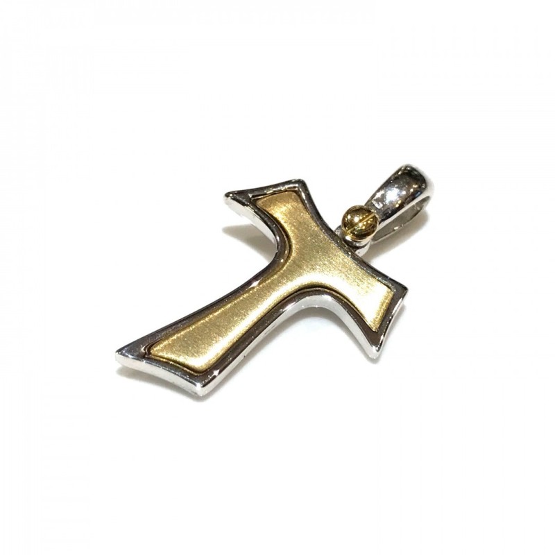 18 KT GOLD TAU CROSS